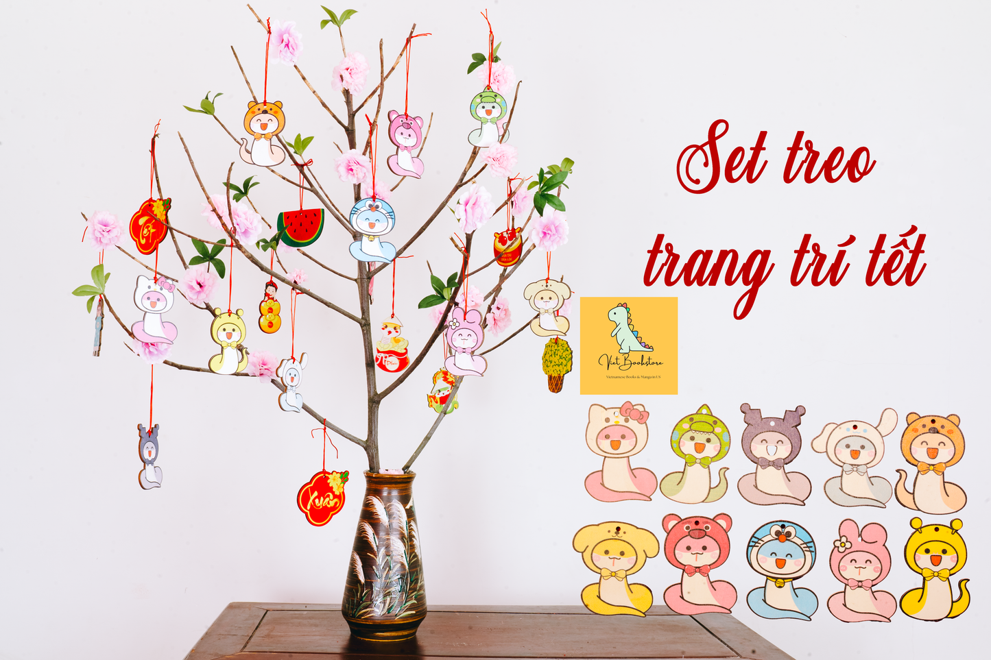 Trang trí Tết 2025