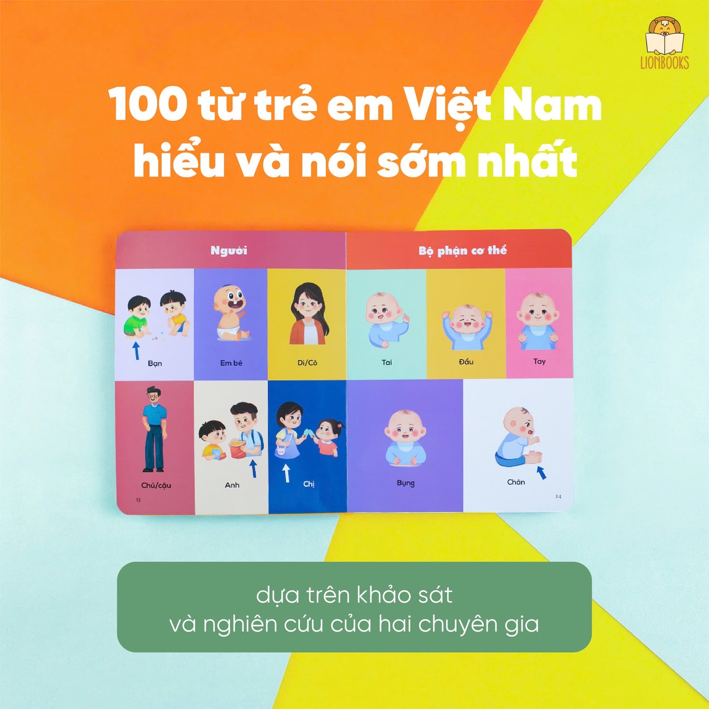 100 Từ Đầu Tiên Của Bé | Baby’s First 100 Words | Vietnamese Early Language Book for Toddlers 0–3