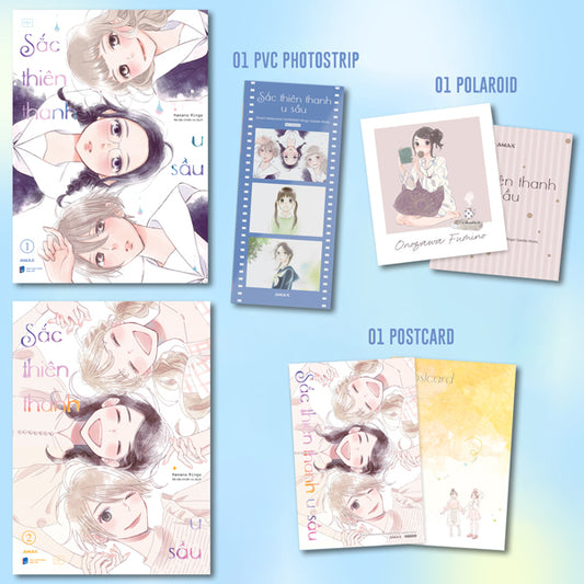 Bộ Manga Sắc Thiên Thanh U Sầu - Tập 1 + Tập 2 (Bộ 2 Tập)