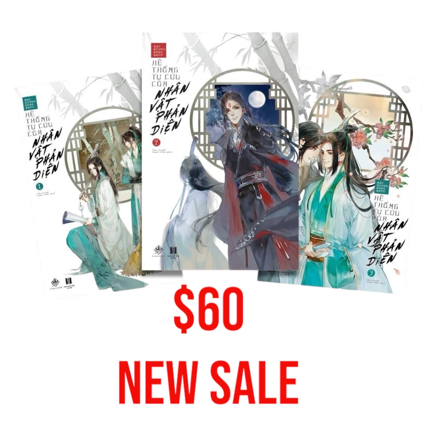 Hệ Thống Tự Cứu Của Nhân Vật Phản Diện - Trọn Bộ 3 Cuốn