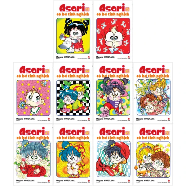Manga - Asari - Cô Bé Tinh Nghịch: Tập 41 - 50 (Bộ 10 Cuốn)
