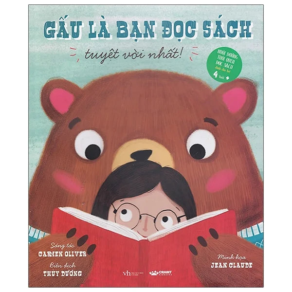 Gấu Là Bạn Đọc Sách Tuyệt Vời Nhất - Bìa Cứng