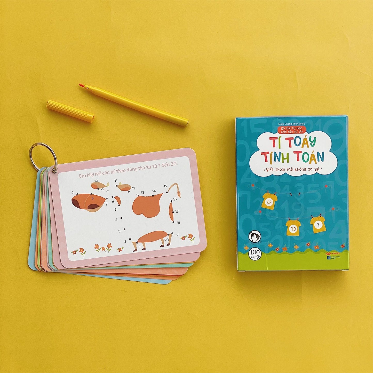 Flashcards - Tí Toáy Tính Toán (Wipable flashcards for learning Math Vietnamese edition)