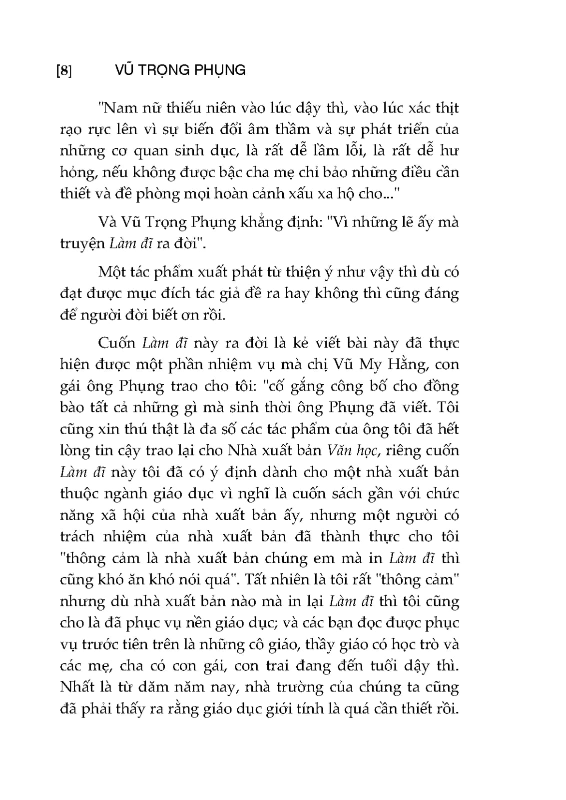 Làm đĩ - Vũ Trọng Phụng - Making a whole by Vu Trong Phung