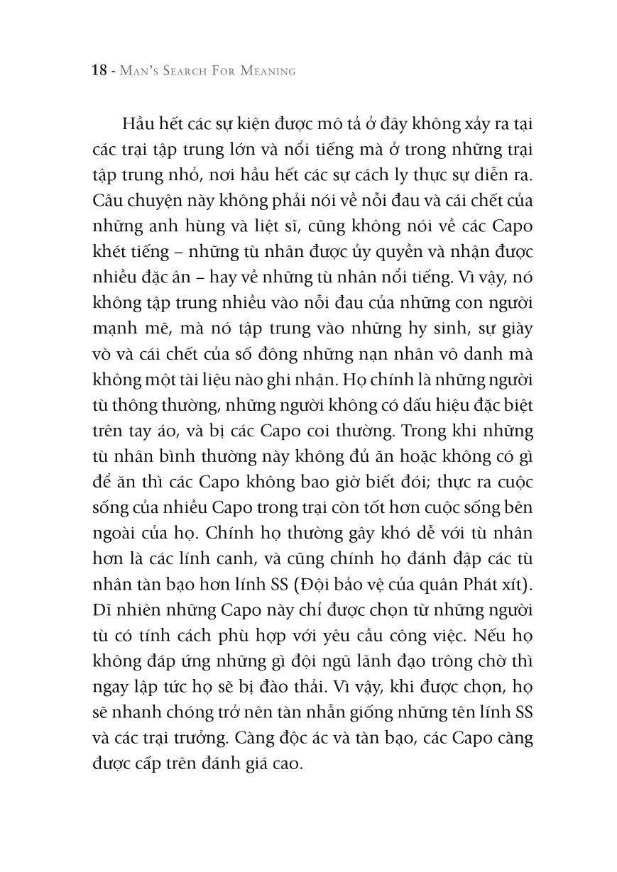 Đi tìm lẽ sống (A man's search for meaning)