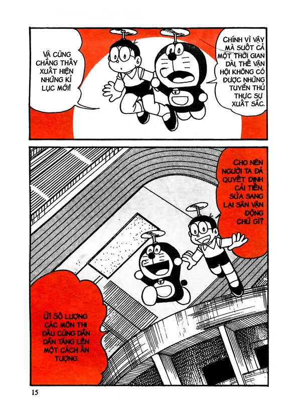 Doraemon học tập: Điền kinh