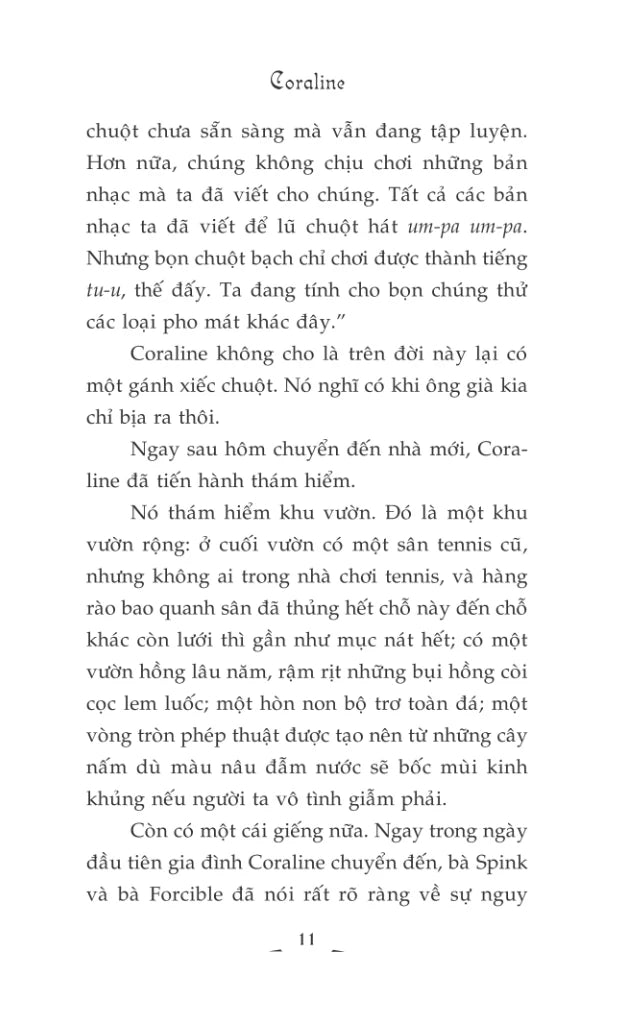 Coraline Neil Gailman in Vietnamese language