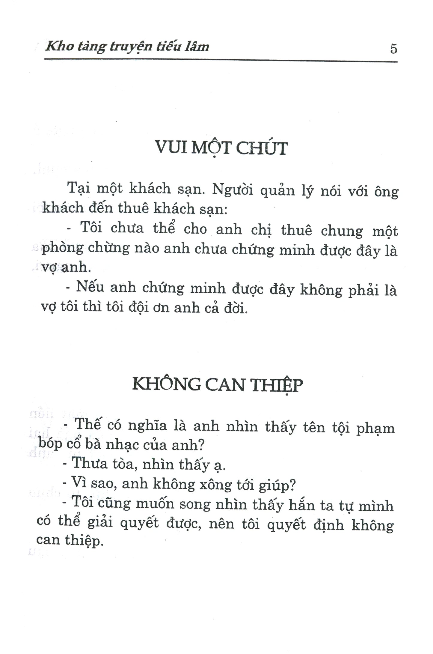 Kho tàng truyện thiếu lâm Việt Nam (Funy stories in Vietnamese)