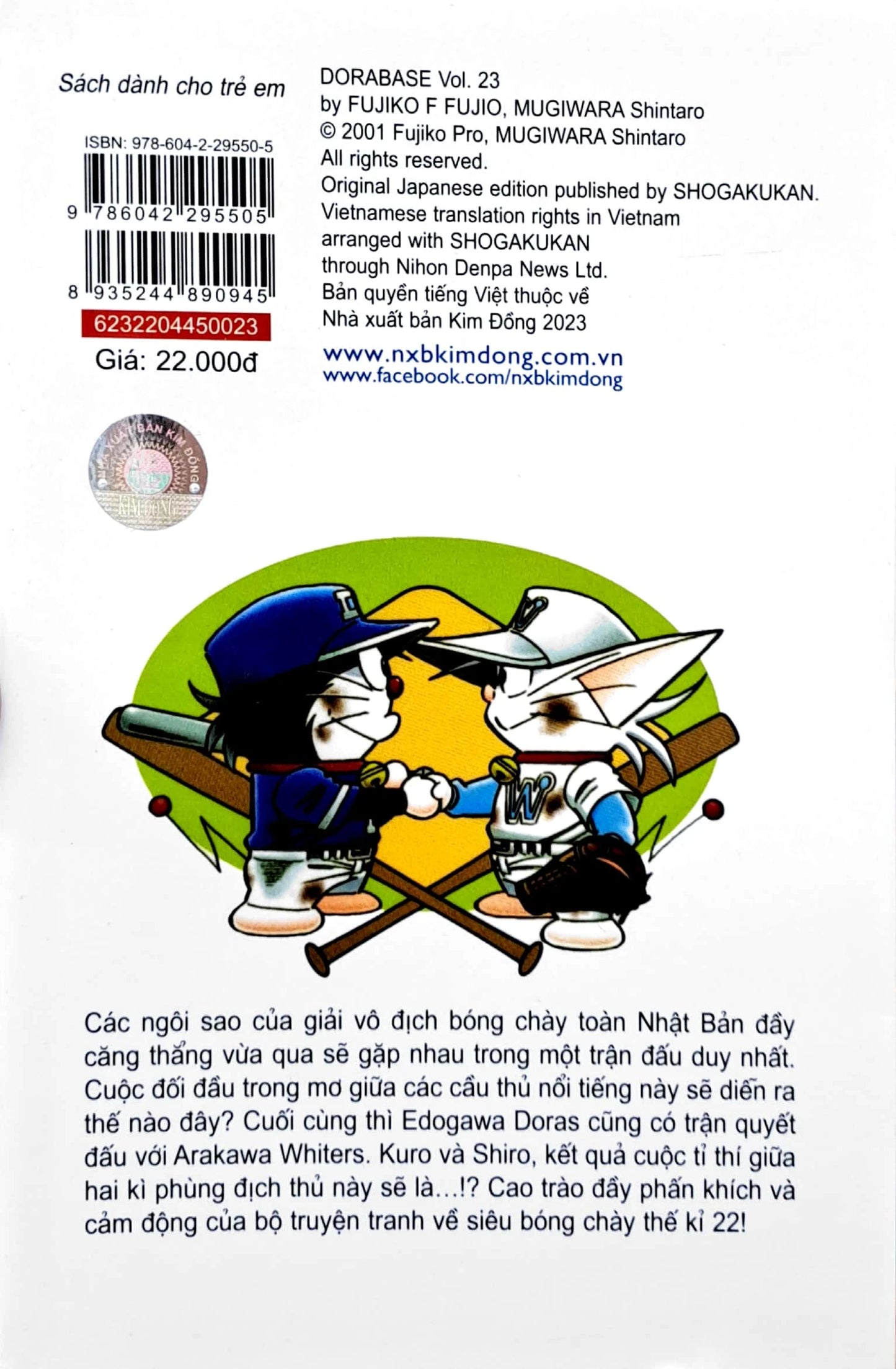 Doraemon Bóng Chày - Truyền Kì Về Bóng Chày Siêu Cấp - Tập 23 (Tái Bản 2026)