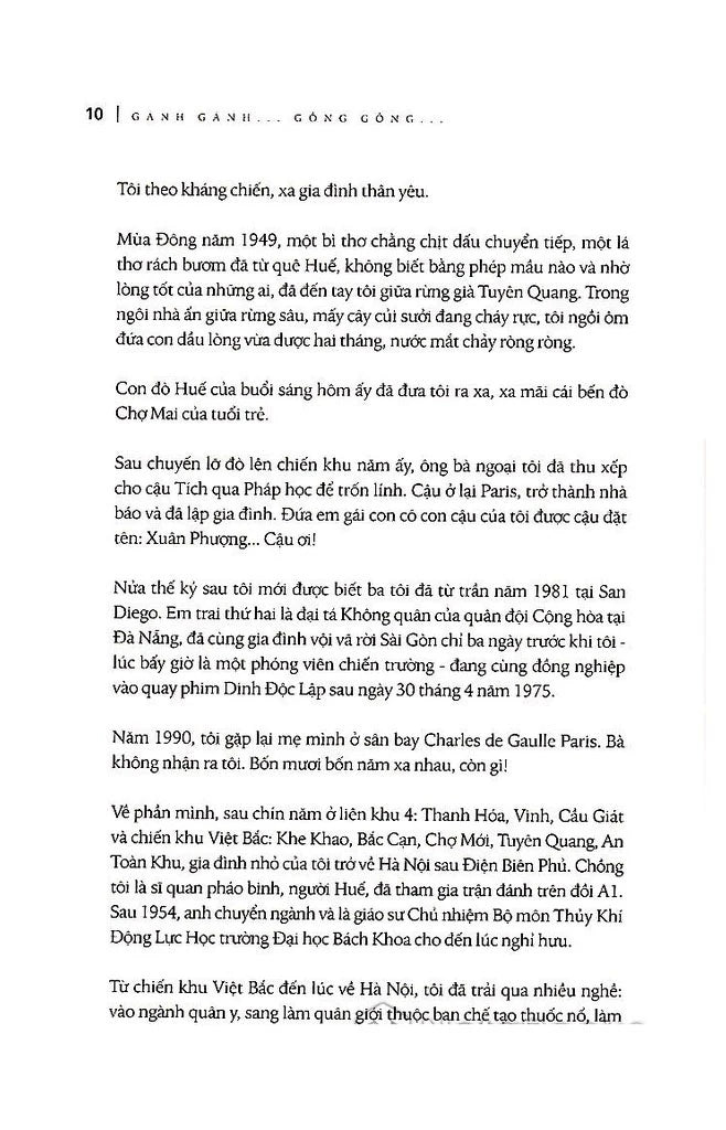 Gánh gánh gồng gồng Hồi ký Xuân Phượng