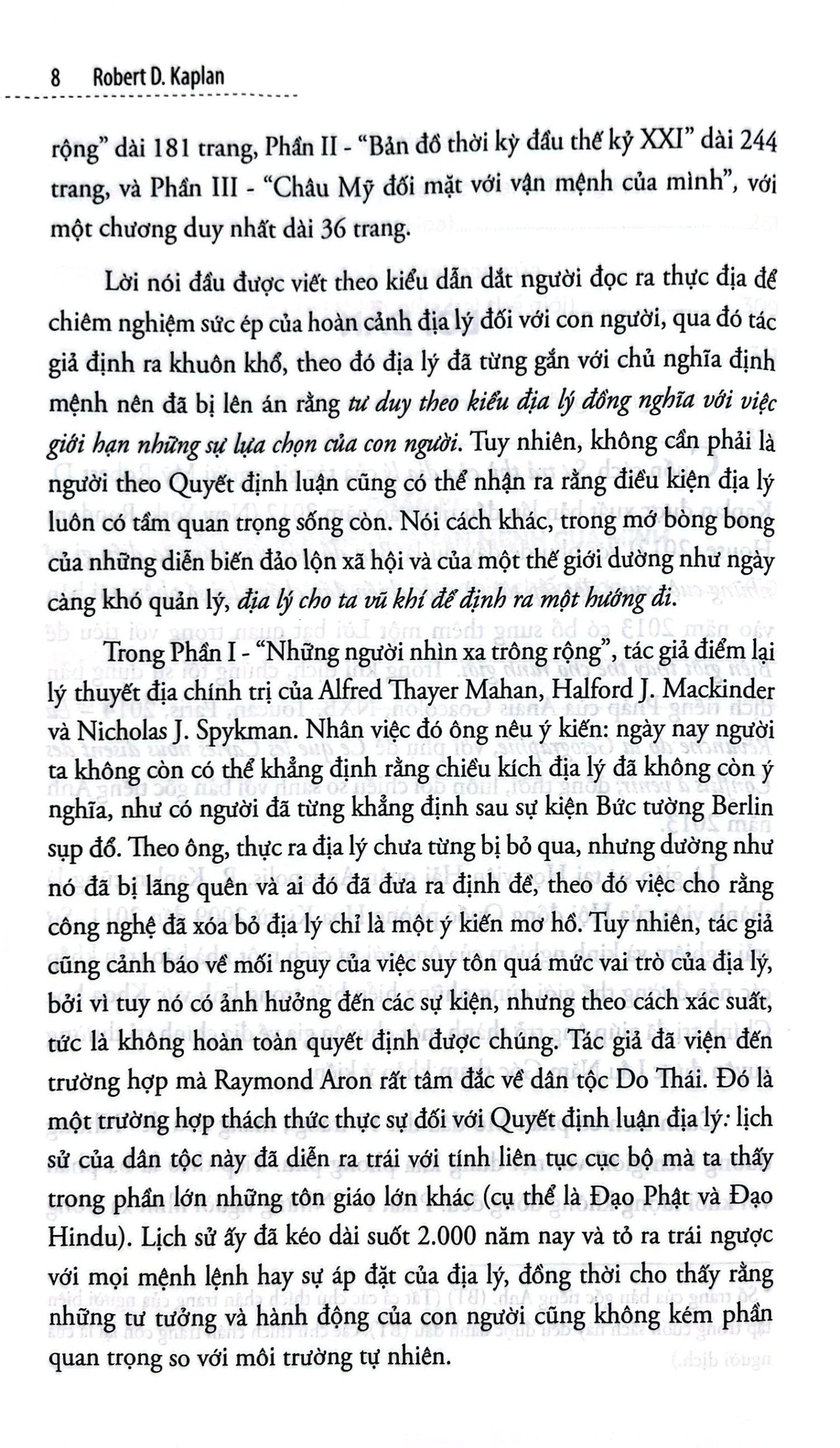 Sự Minh Định Của Địa Lý (Sự Trả Thù Của Địa Lý) - Robert Kaplan