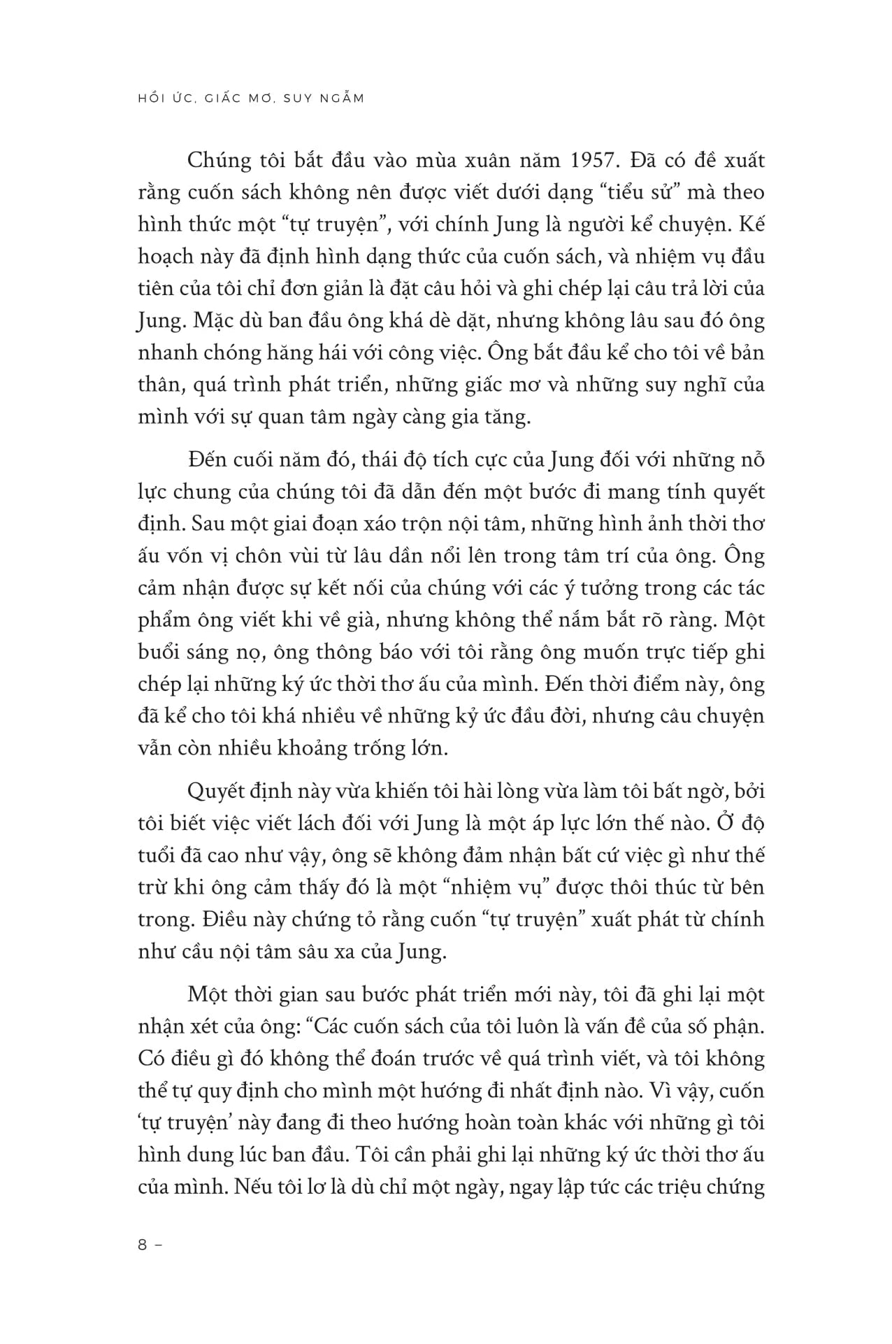 Hồi Ức, Giấc Mơ, Suy Ngẫm – Carl Jung