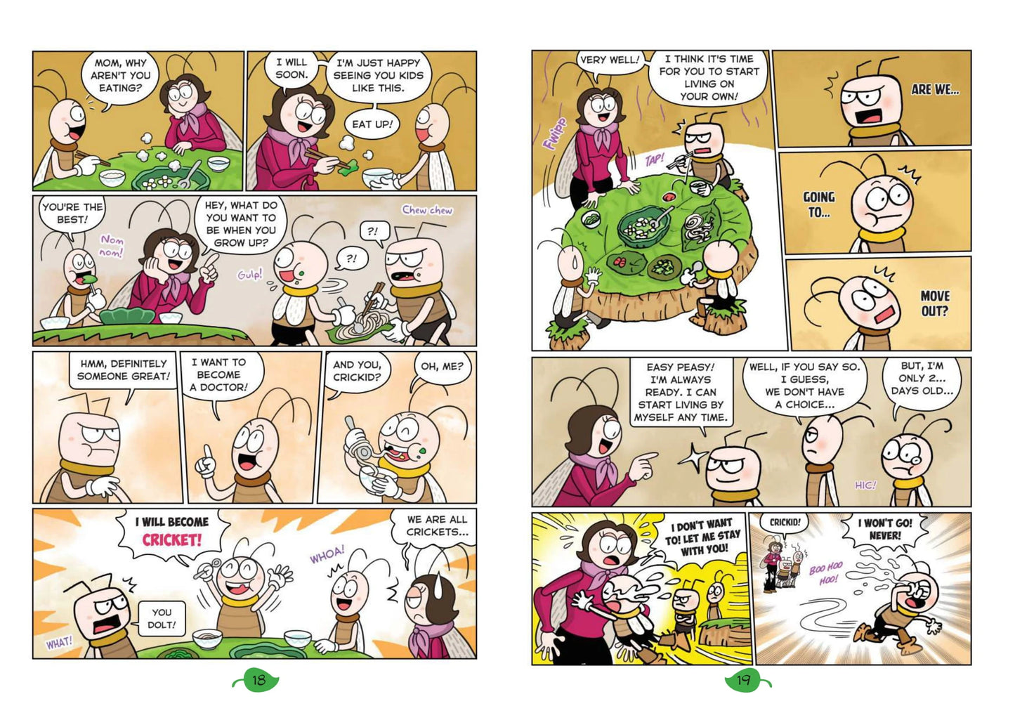ADVENTURES OF CRICKID Tiny Cricket. Huge Adventures! Combo of 2 Books