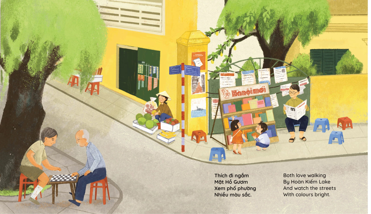 My Hanoi- Hà Nội của tớ (A bilingual book about Hanoi)