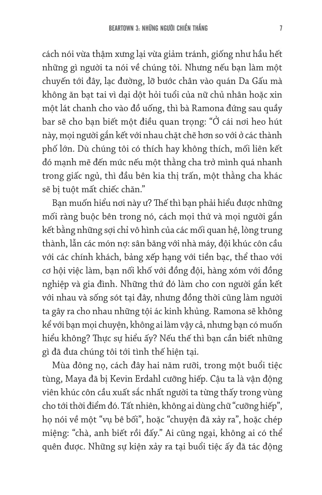 Bear Town - Fredrick Beckman - In Vietnamese Language