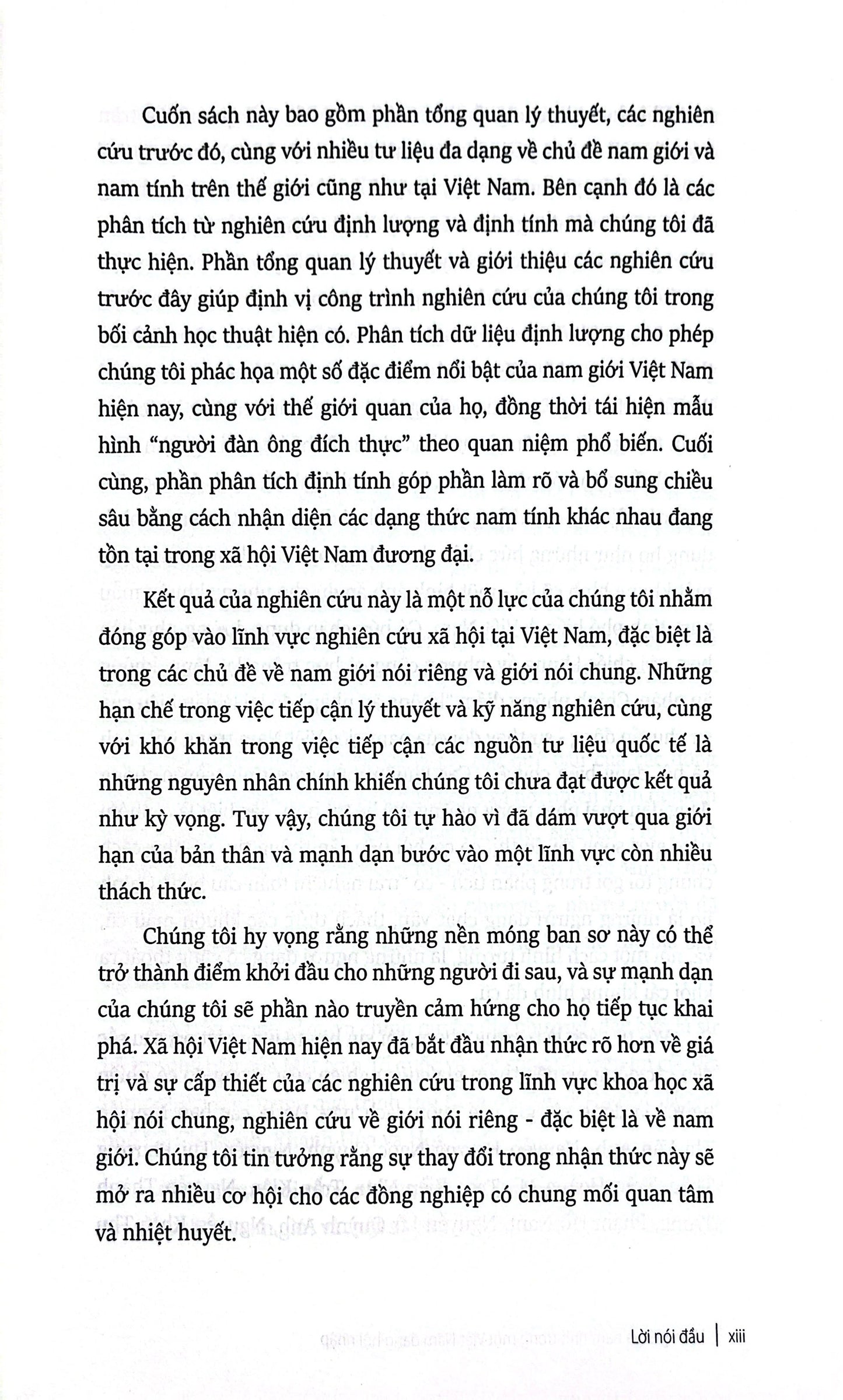 Nam giới & Nam tính trong một Việt Nam đang hội nhập