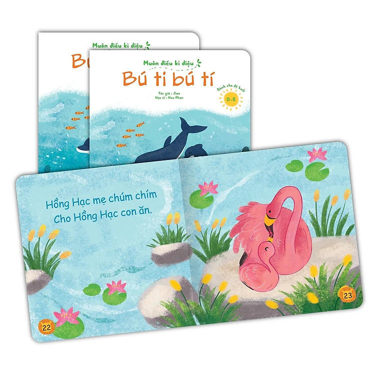 Combo 2 Cuốn Muôn Màu Kì Diệu (Trứng ơi dậy thôi! - Bú ti bú tí)