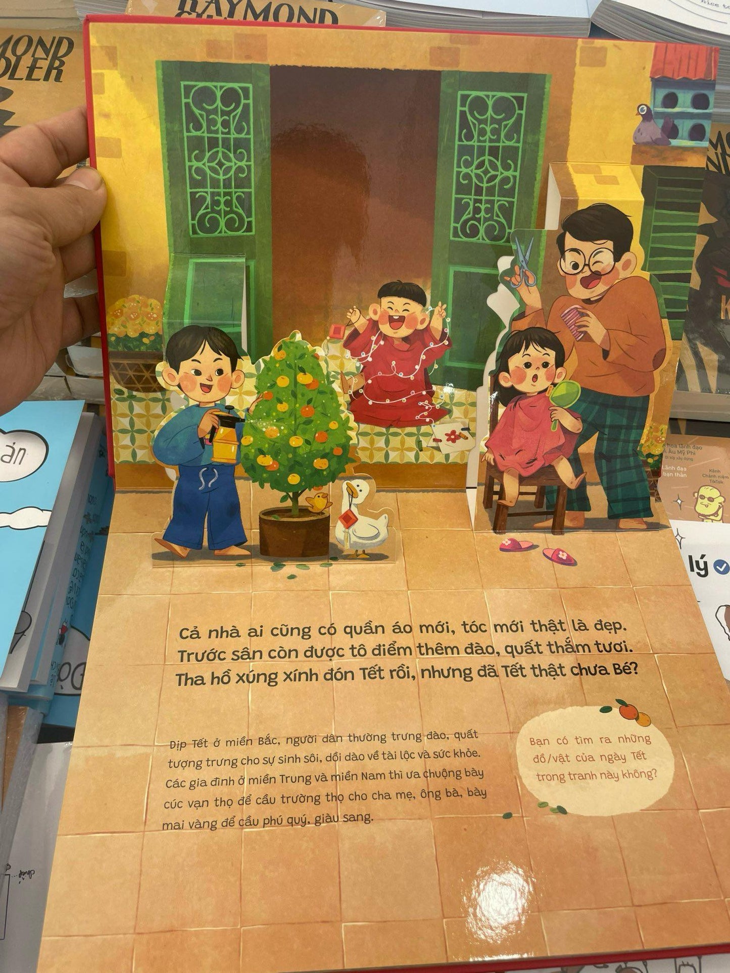 Thế mới là Tết—Sách Pop-up bìa cứng