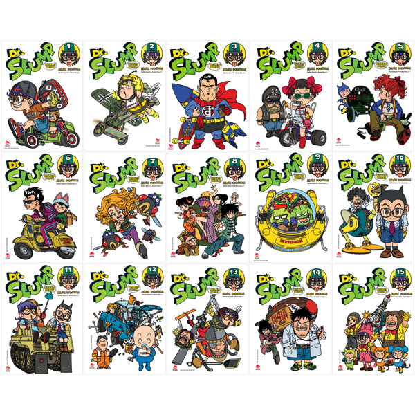 Combo Manga - Dr.SLUMP - Ultimate Edition: Tập 1 - 15 (Bộ 15 Tập)