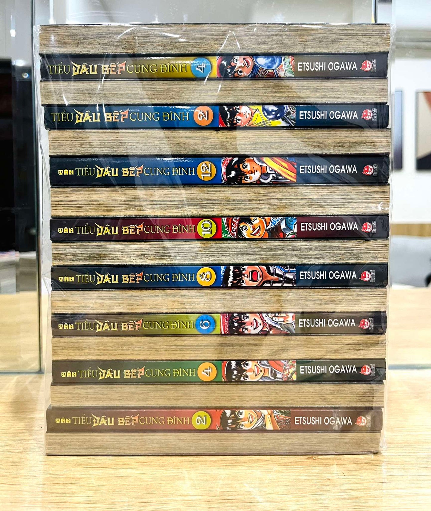 Truyện Tiểu Đầu Bếp Cung Đình Trọn Bộ - NXB Kim Đồng Used