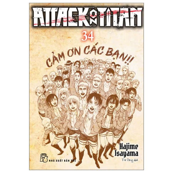 Attack On Titan - Tập 34 - Bản Đặc biệt và Bản Thường
