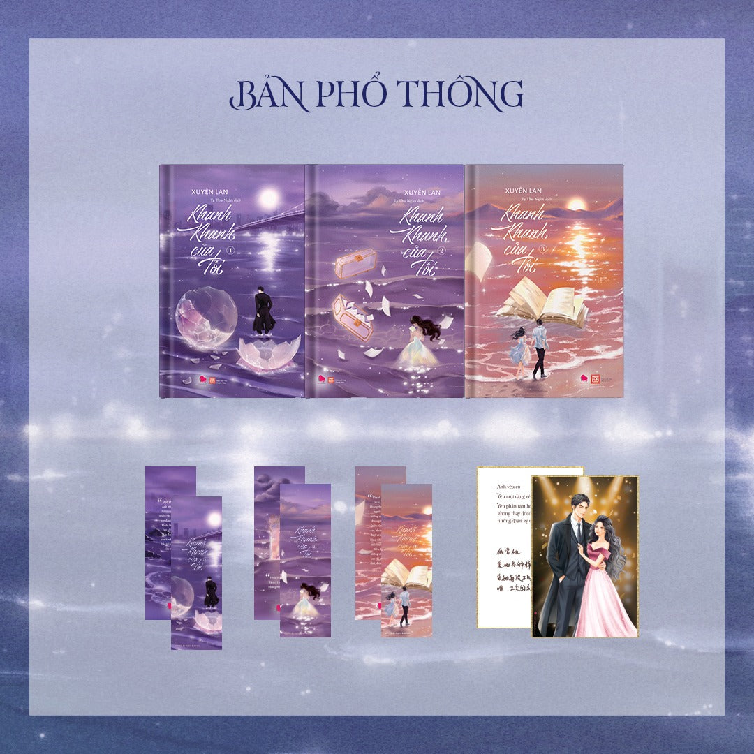 Khanh Khanh Của Tôi - Tập 1 + Tập 2 + Tập 3 (Bộ 3 Tập) - Bản Đặc Biệt và Bản Thường