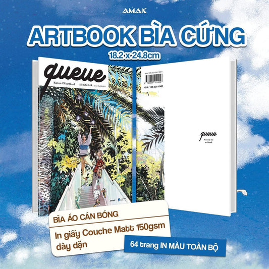 Queue - Kii Kanna Artbook - Bản Đặc Biệt  và Bản Thường