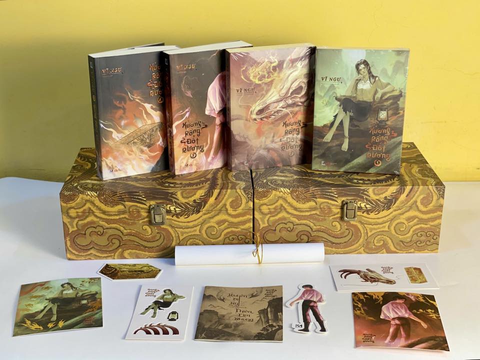 Boxset Xương Rồng Đốt Rương TẬP 1,2,3,4 - Bản Siêu Đặc Biệt