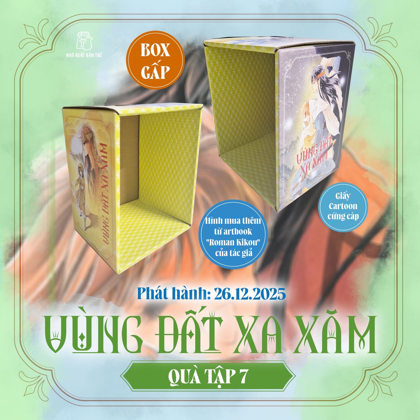 Vùng Đất Xa Xăm trọn bộ 7 cuốn kèm box