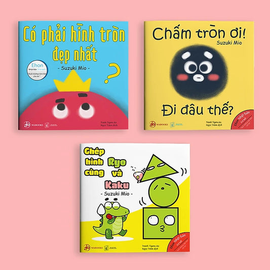 Ehon 0-6 Tuổi - Nuôi Dưỡng Tâm Hồn Cho Bé - Ehon Hình Khối - Suzuki Mio