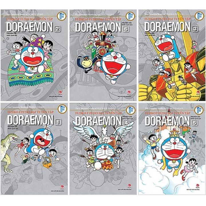 Doraemon Đại Tuyển Tập Truyện Dài - Tập 1 - 6 - Fujiko F. Fujio