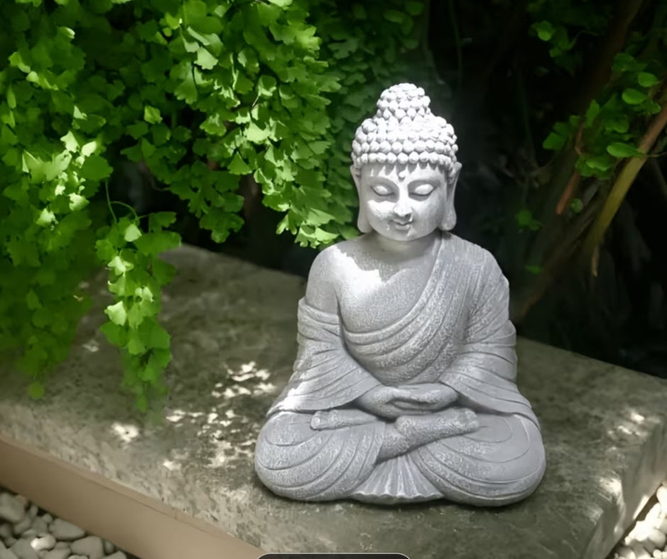 Buddha Meditation Sculpture for Home | Zen & Buddhist Décor Accent| Trang Trí Nhà Phong Cách Thiền & Phật Giáo | Tượng Trang Trí Không Gian Tĩnh Tâm