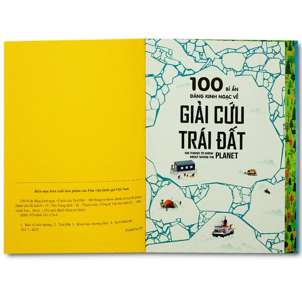 100 Bí ẩn đáng kinh ngạc về giải cứu Trái Đất 100 things to about planet in Vietnamese