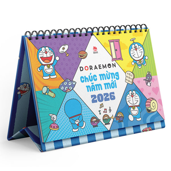 Lịch Để Bàn Doraemon 2026