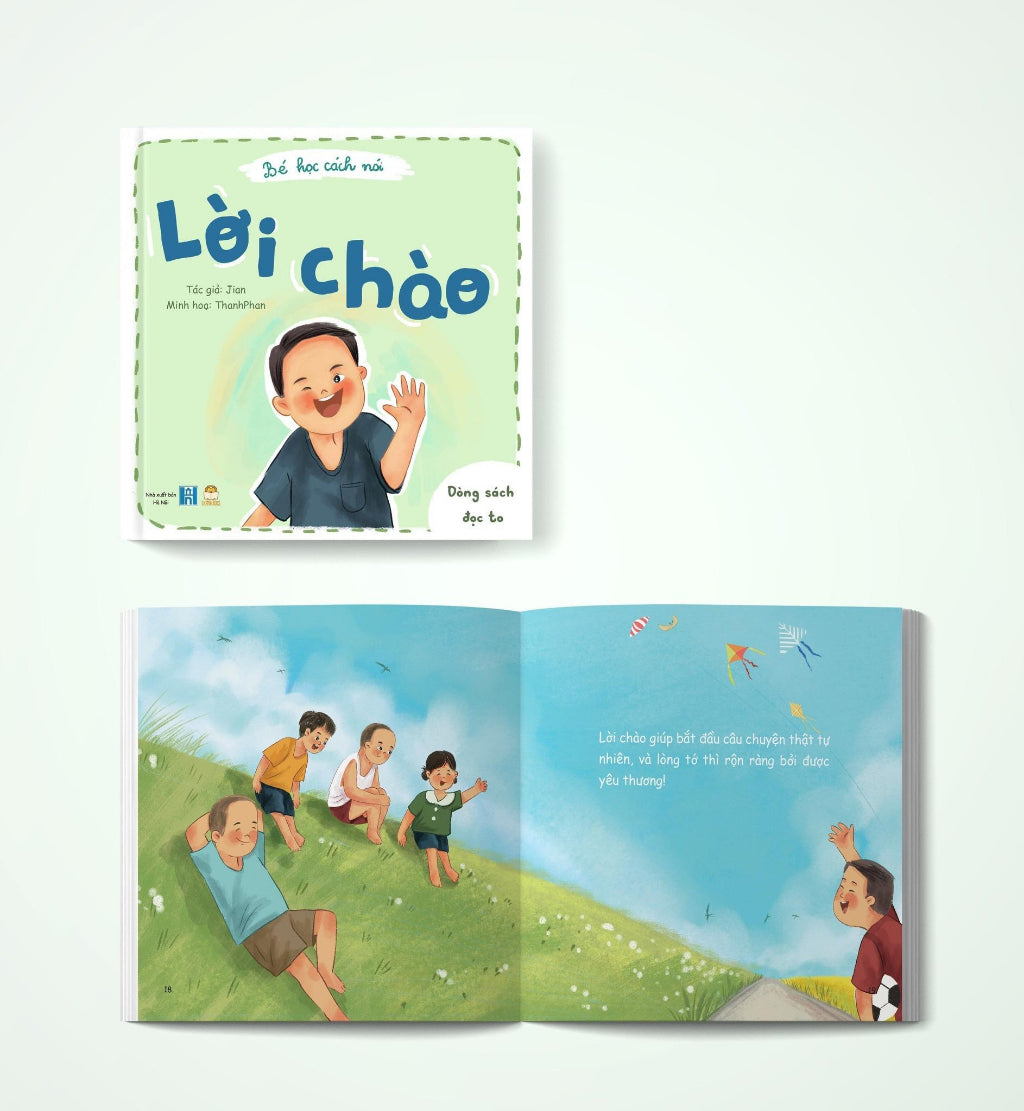 Bé Học Cách Nói 4 cuốn - Sách kỹ năng giao tiếp cho bé