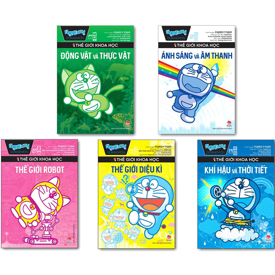 Doraemon Thế Giới Khoa Học 5 Quyển