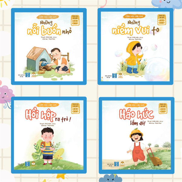 Bộ Sách Cảm Xúc Của Con - Bộ 4 Cuốn