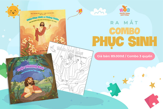 easter children book for Vietnamese children