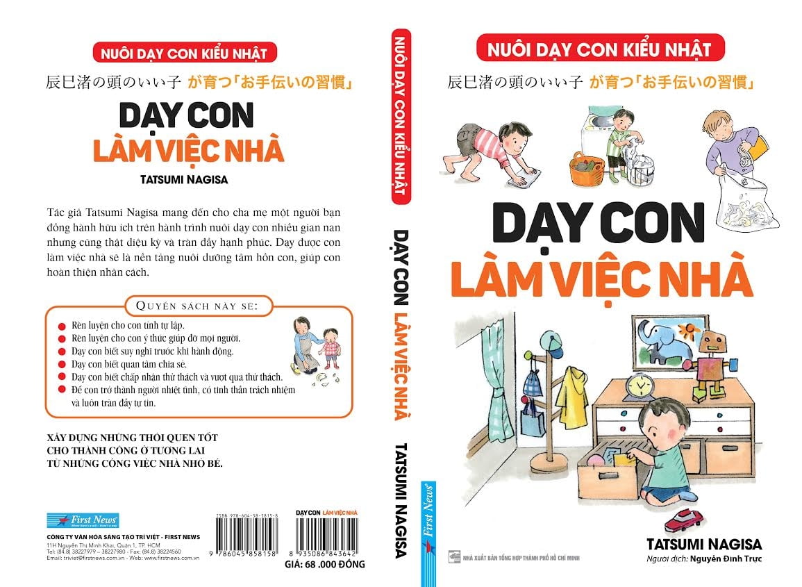 Dạy con làm việc nhà—Nuôi dạy con kiểu Nhật