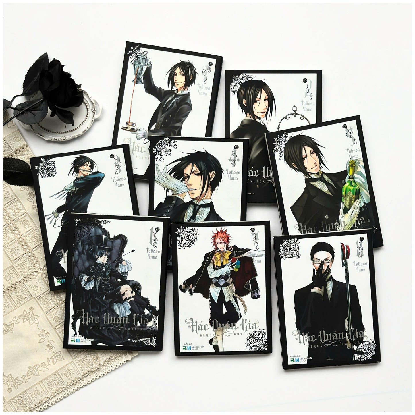 Hắc quản gia Black Butler trọn bộ 1-34 (Black Butler Kuro Shitsuji Vol.1-34 Complete Full Manga)