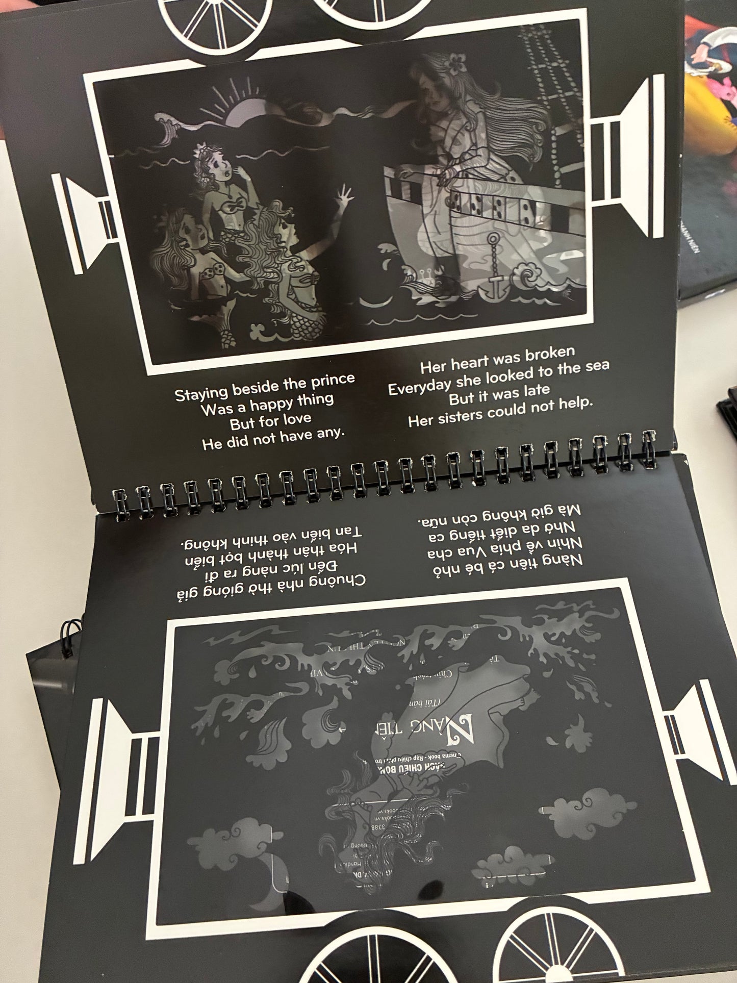 Bilingual Shadow Book Sách Chiếu Bóng dành| Bilingual Vietnamese-English Folktale Picture Books| Creative Book Reading Experience