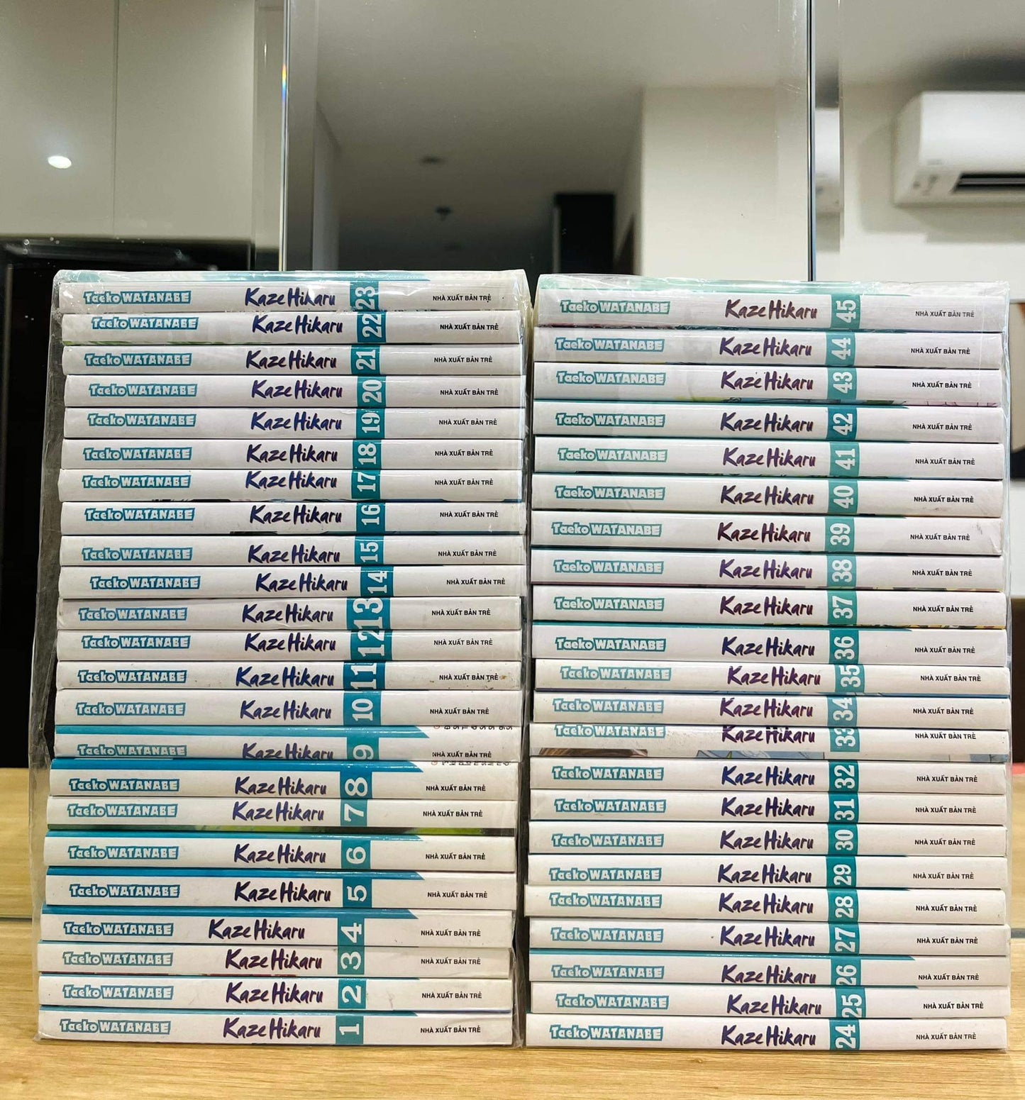 Kaze Hikaru Trọn bộ 45 cuốn