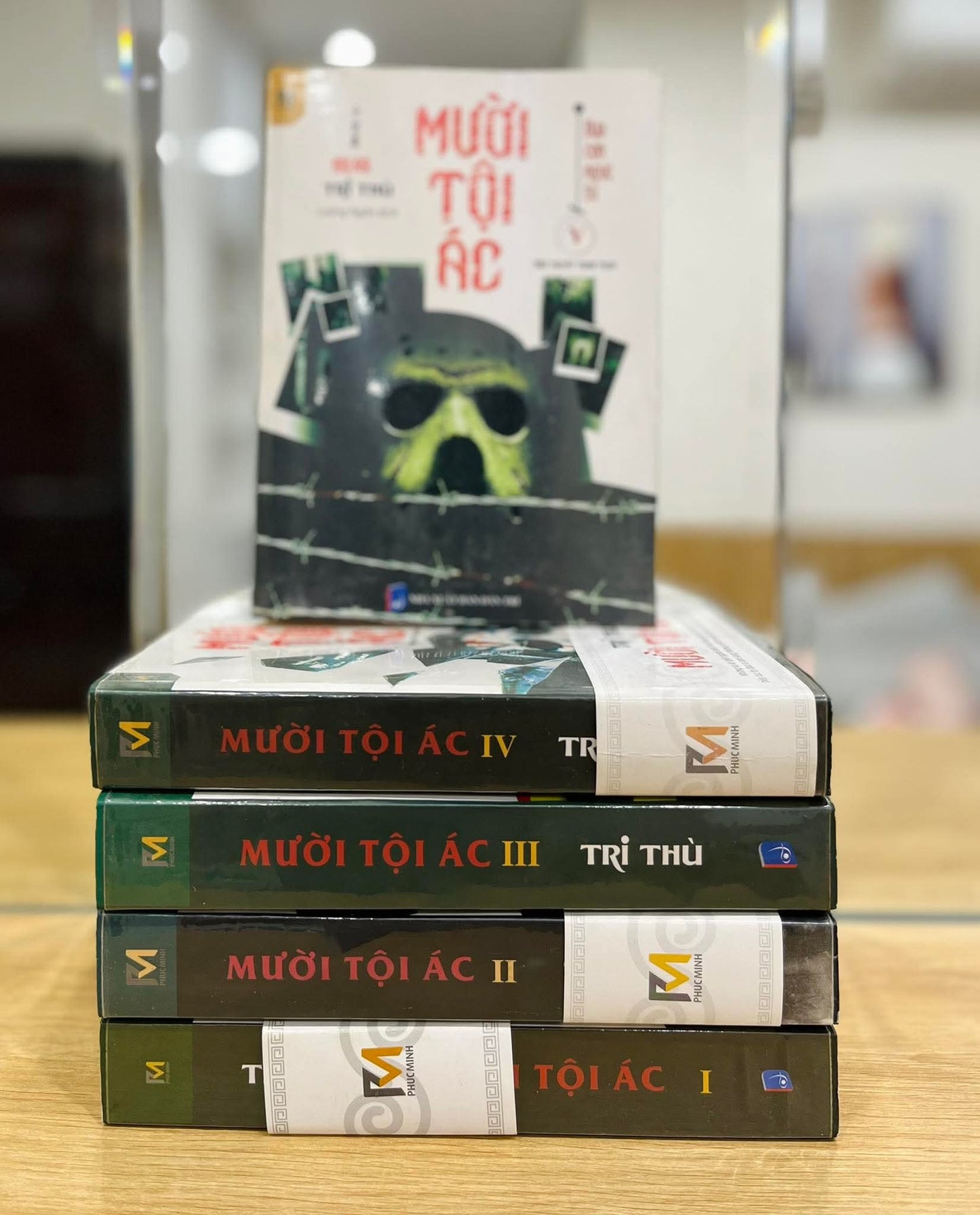 Mười tội ác - Tri Thù Trọn bộ 5 cuốn