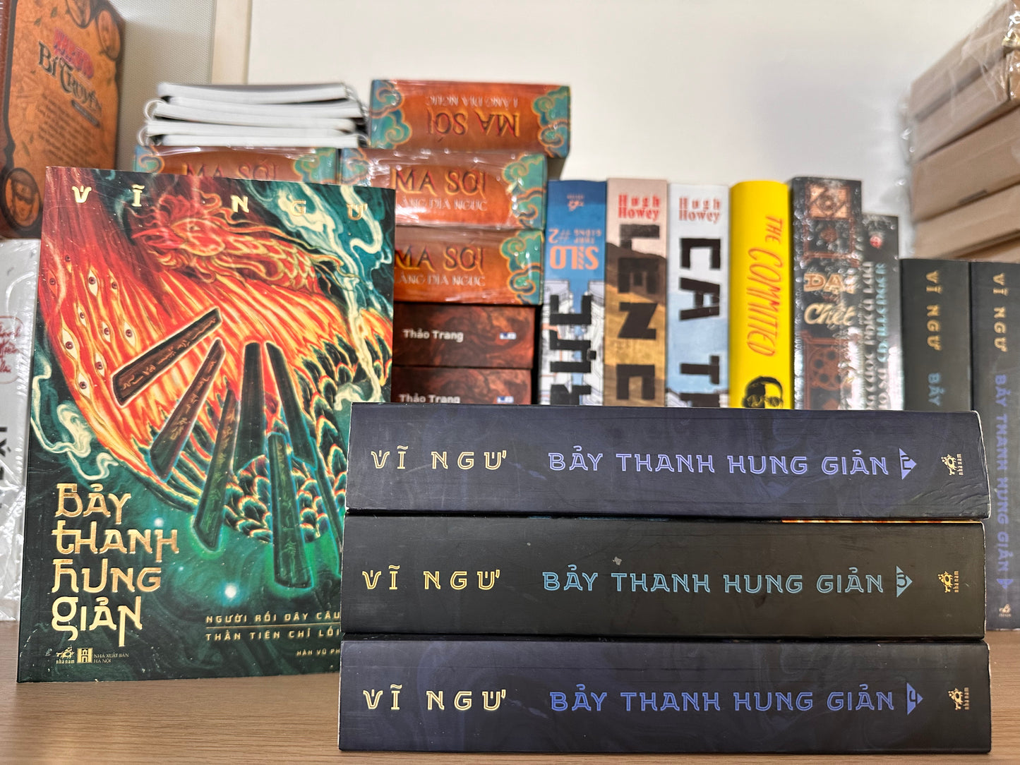 Bảy Thanh Hung Giản Vĩ Ngư Trọn Bộ 4 cuốn