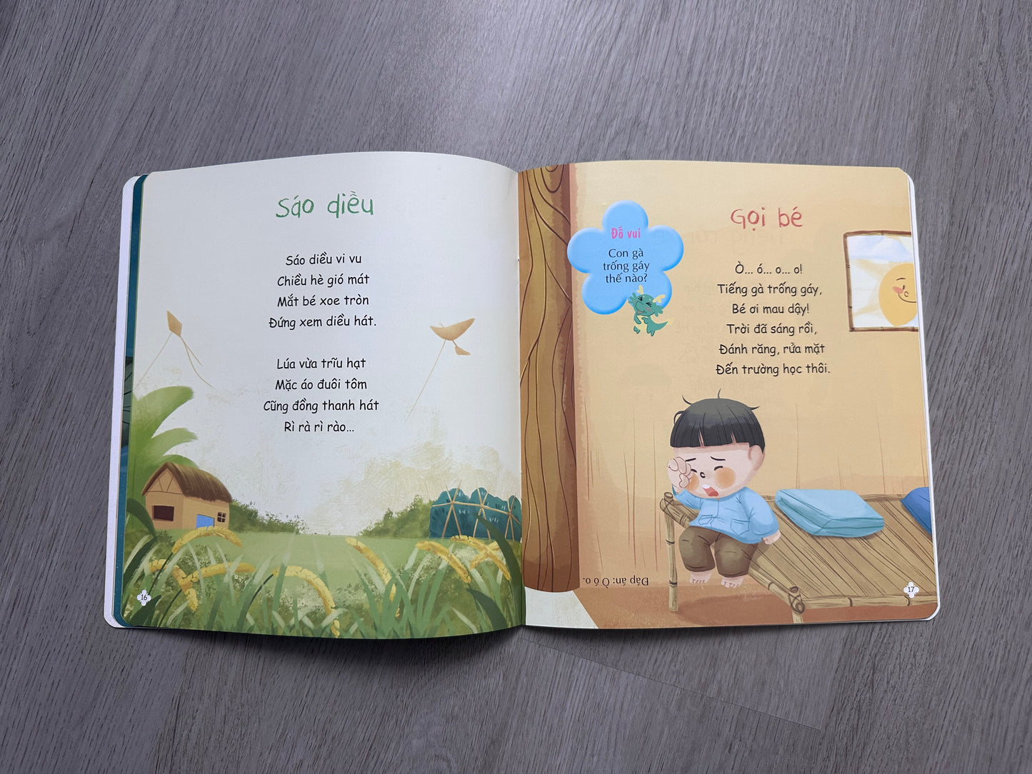 Combo 5 cuốn Thơ hay cho bé tập nói| Short Vietnamese poems for kids to speech development