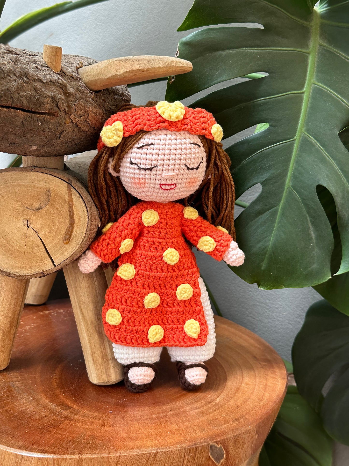 Vietnamese baby girl doll toy gift