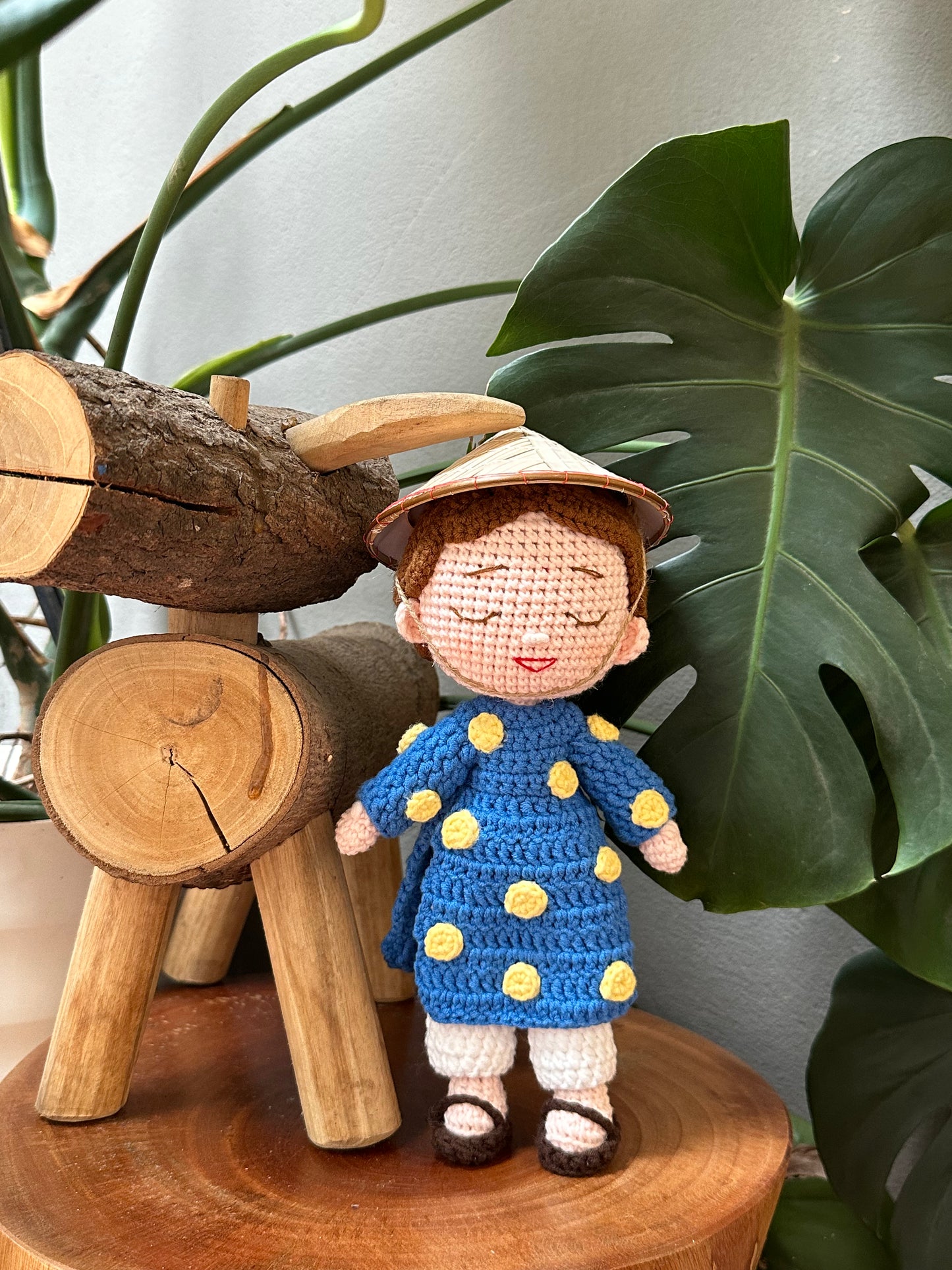 Vietnamese baby doll toy gift