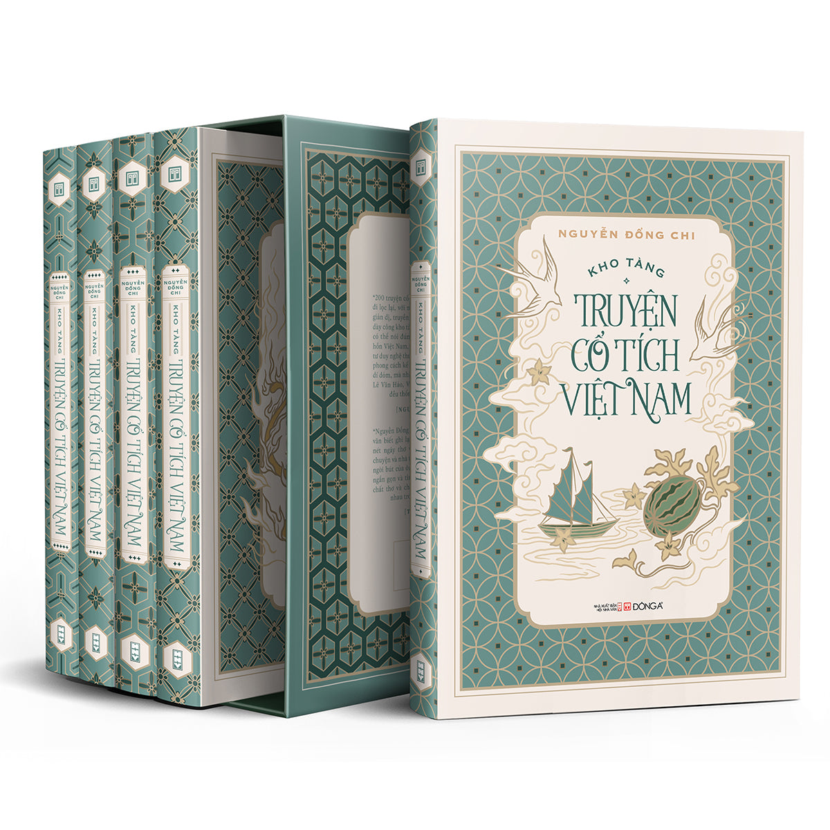 Boxset Kho tàng truyện cổ tích Việt Nam bộ 5 cuốn Nhà xuất bản Đông A