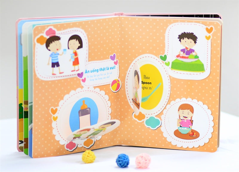 Lift the flap - Lật mở khám phá dành cho trẻ từ 0 - 6 tuổi: Đồ vật quanh em
