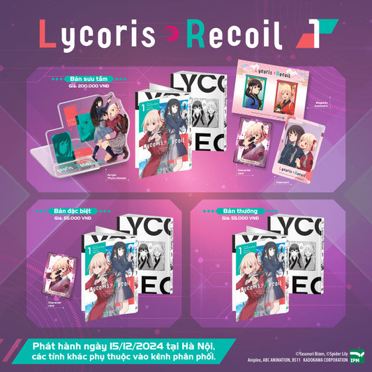 Lycoris and Recoil - Tập 1 - Bản Đặc Biệt và Bản Phone Stander
